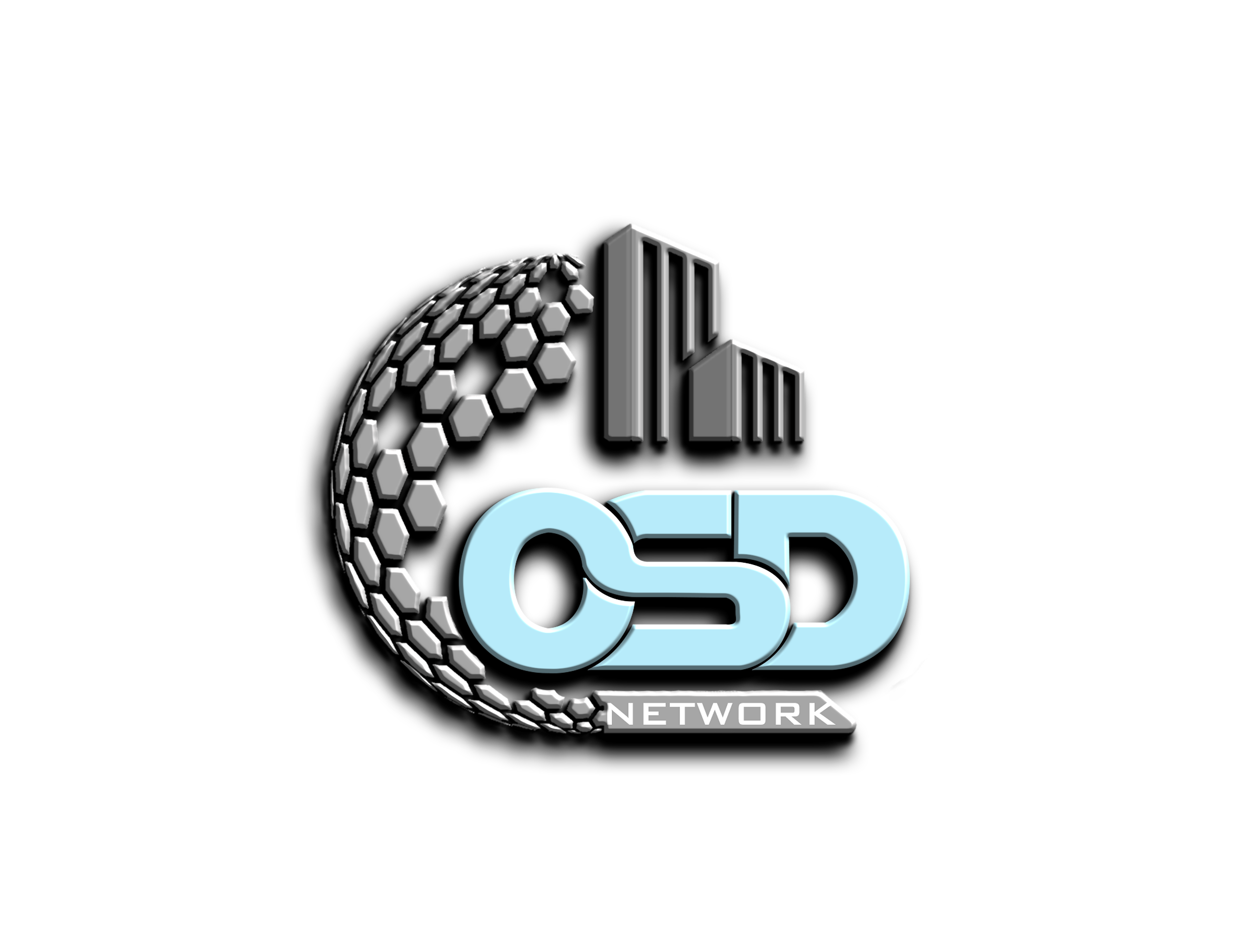 OSD I 3D Transparent Offsite Dirt Network Logo